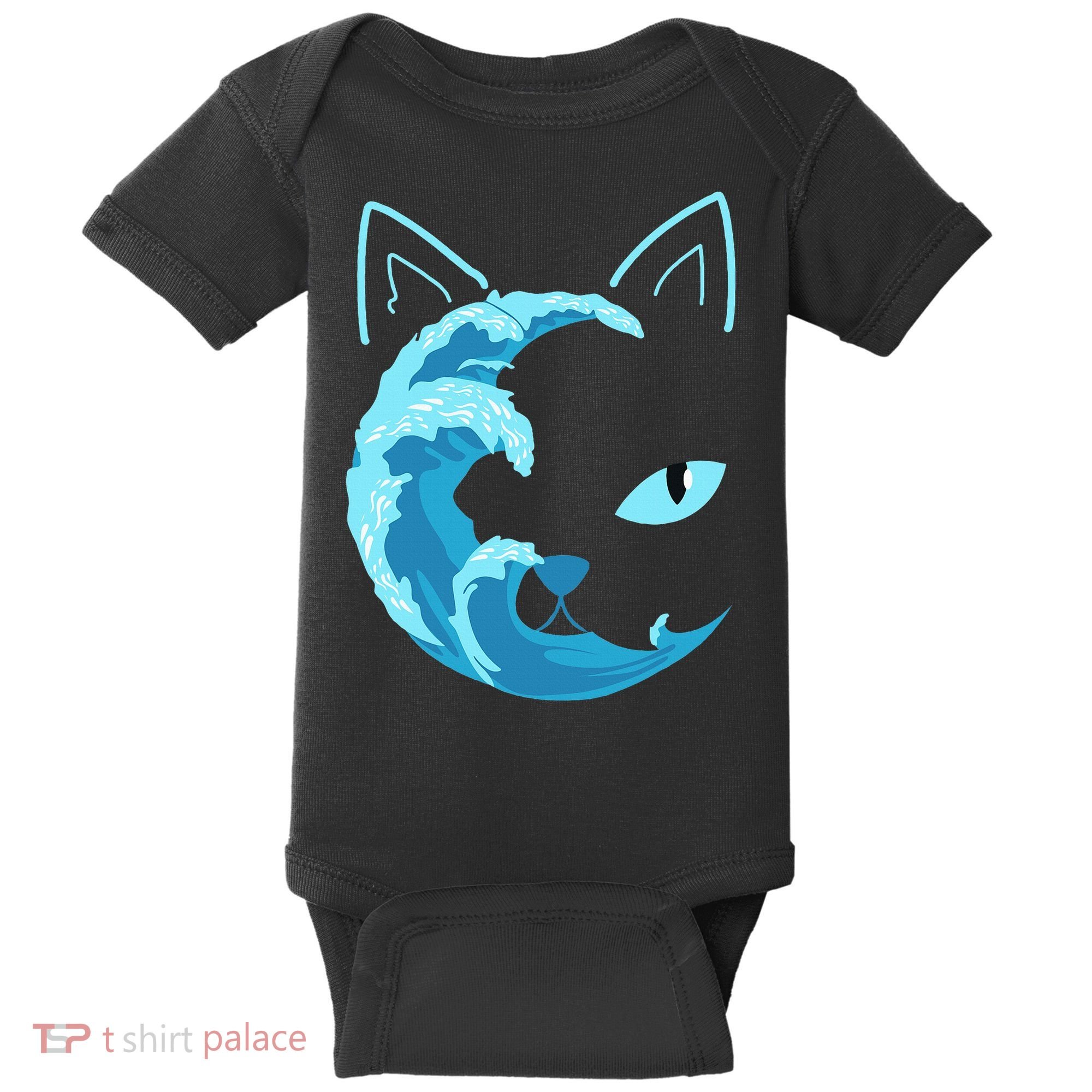 Blue Wave Of Cat Ladies For Kamala Baby Bodysuit