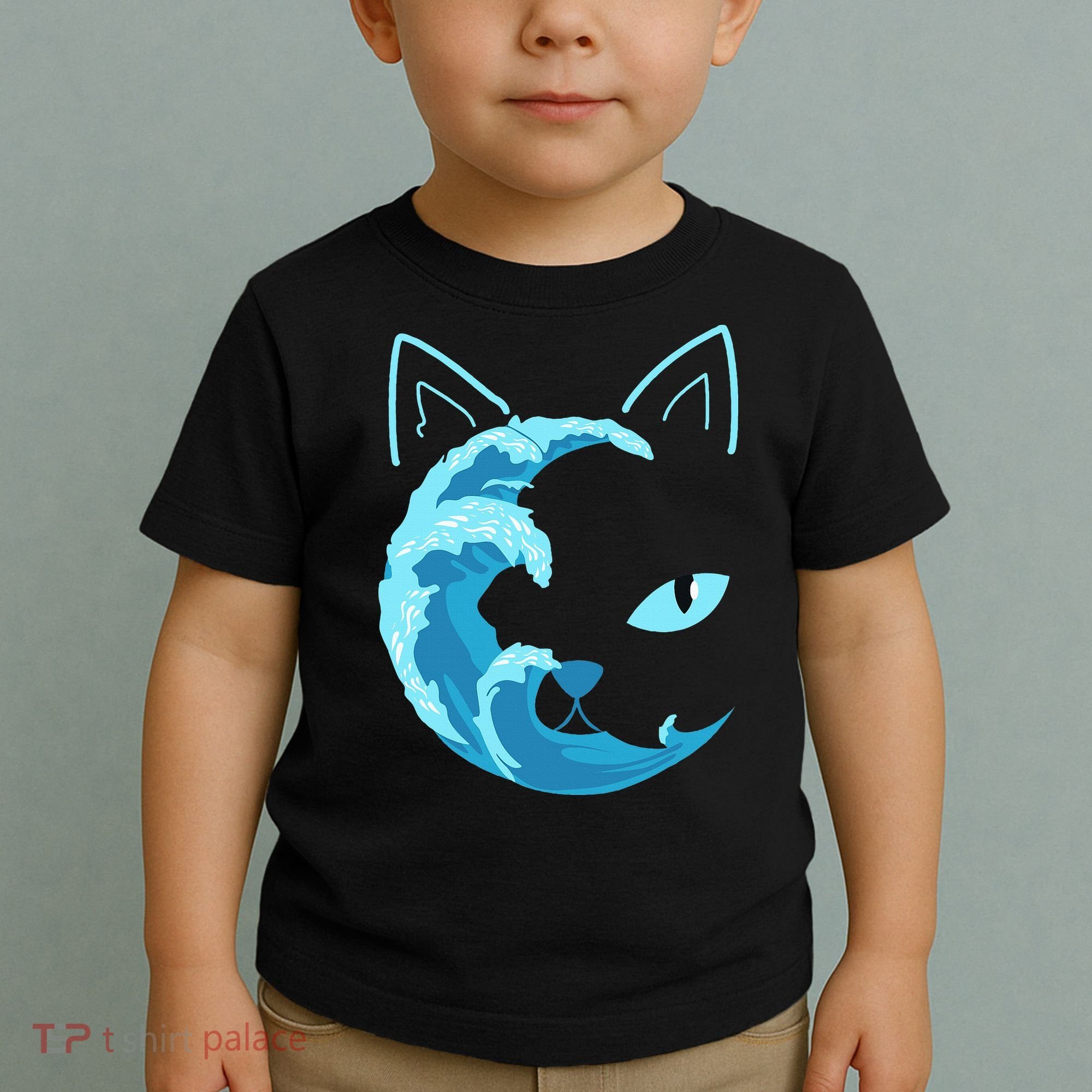 Blue Wave Of Cat Ladies For Kamala Toddler T-Shirt