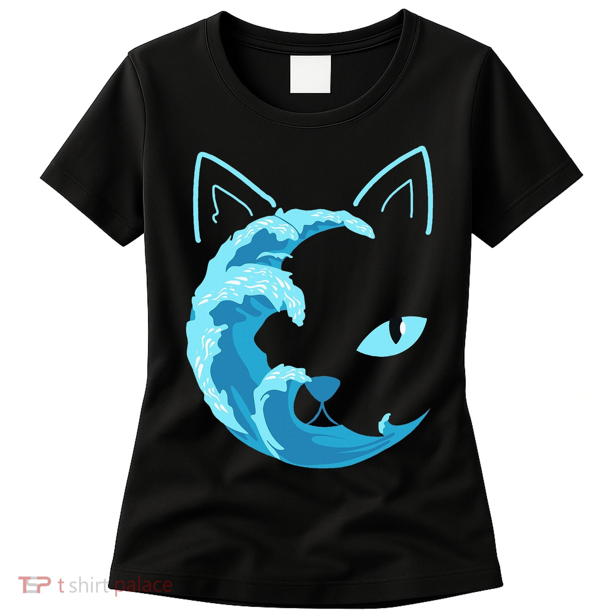 Blue Wave Of Cat Ladies For Kamala Women's T-Shirt