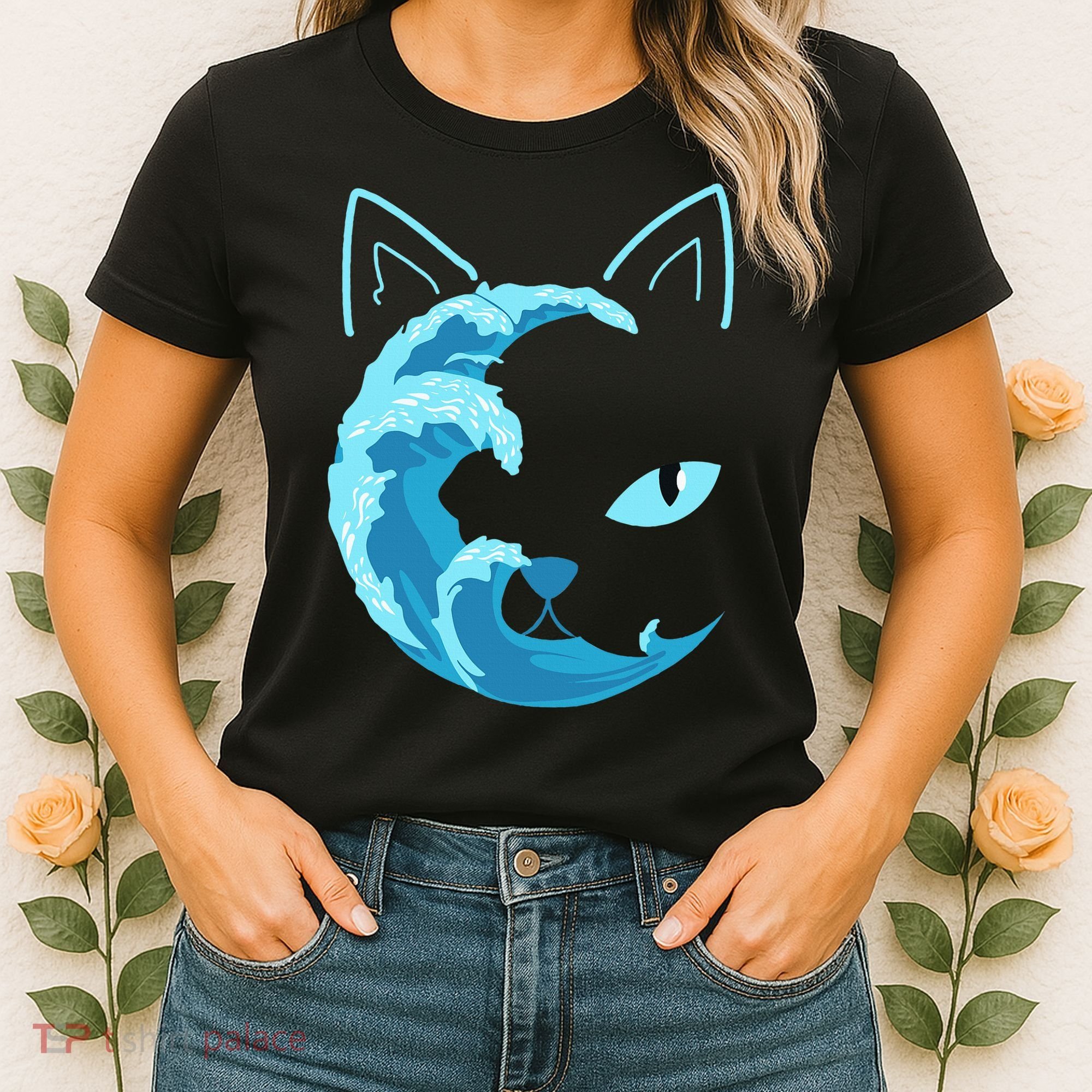 Blue Wave Of Cat Ladies For Kamala Women's T-Shirt