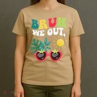 Bruh We Out Teachers Student Summer Happy Last Day Of T-Shirt thumb 4