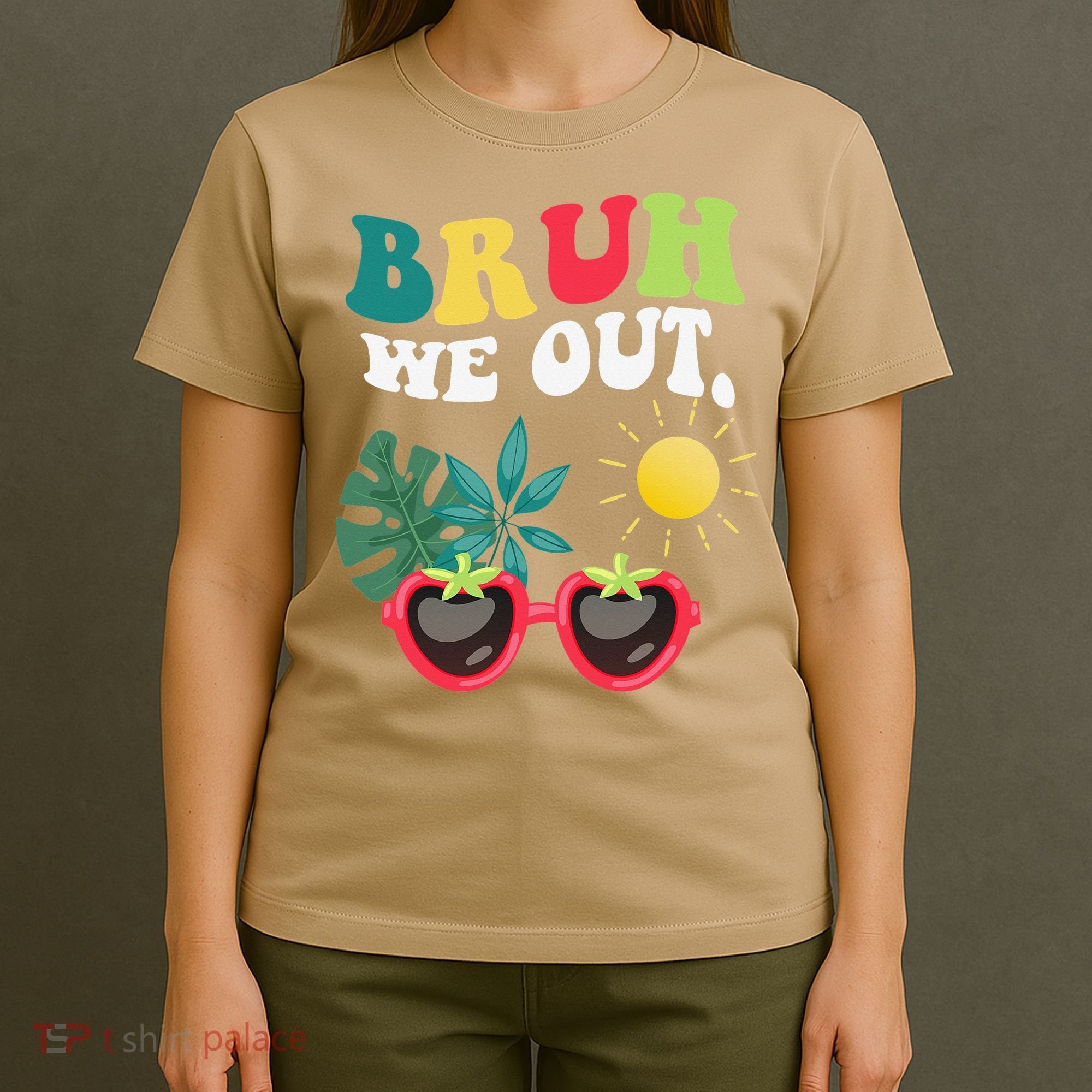 Bruh We Out Teachers Student Summer Happy Last Day Of T-Shirt