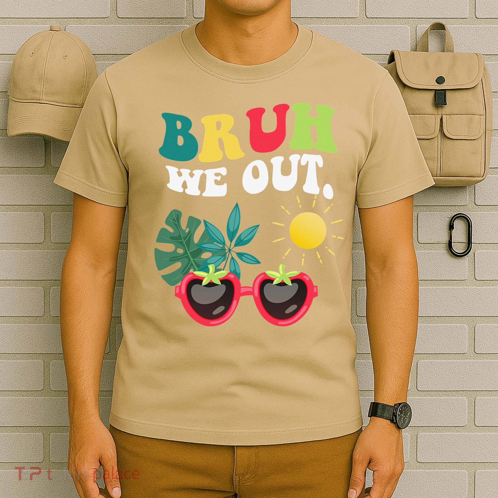 Bruh We Out Teachers Student Summer Happy Last Day Of T-Shirt