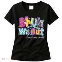 Bruh We Out Academic Coach Last Day Of First Grade Teachers Women's T-Shirt thumb 0