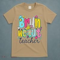 Bruh We Out Teachers Happy Last Day Of School Teacher Women T-Shirt thumb 5