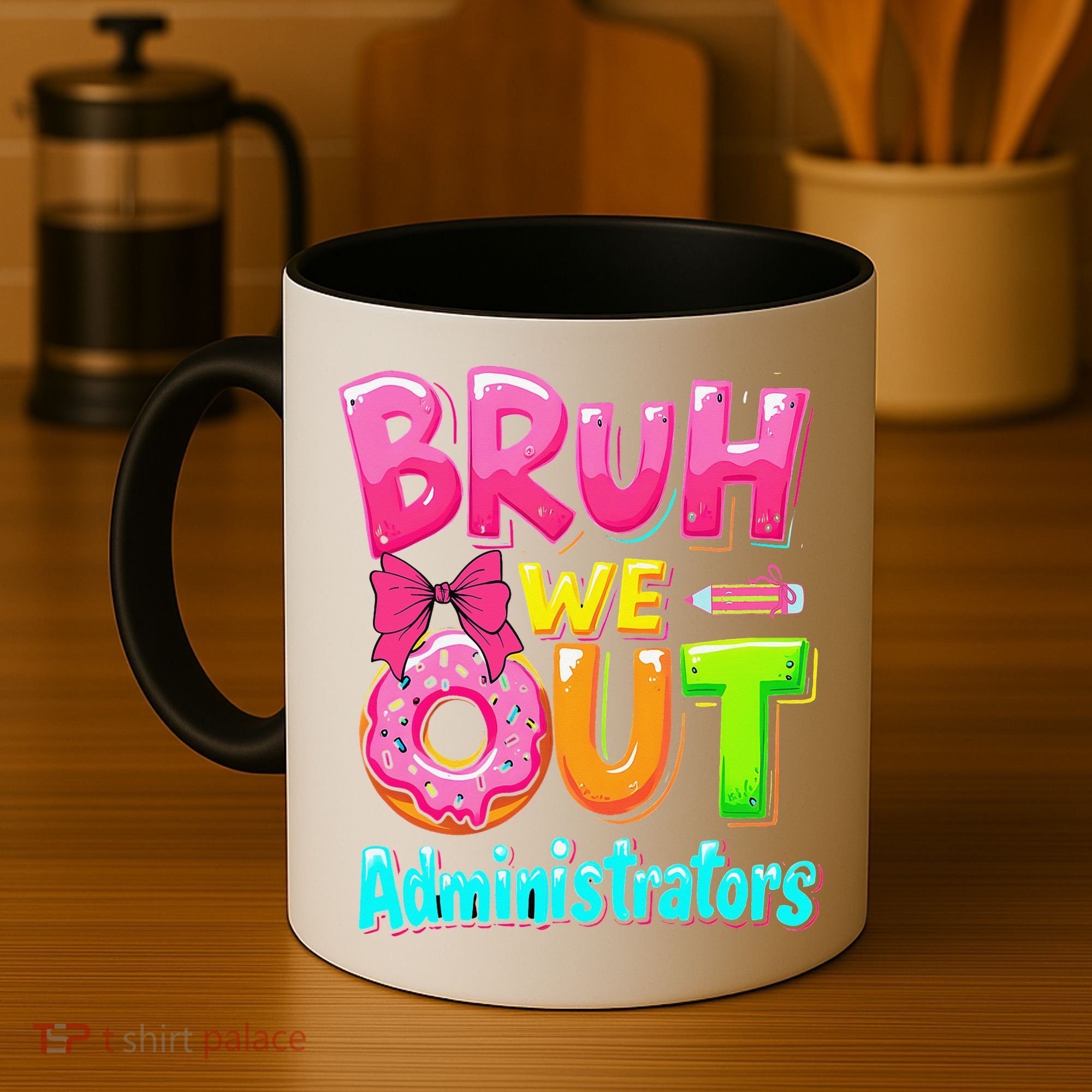 Bruh We Out Administrator Teachers School Paraprofessional Coffee Mug
