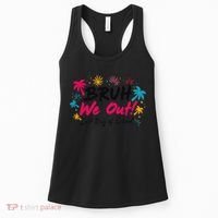 Bruh We Out Funny Last Day Of School Teacher Women's Tank Top thumb 0