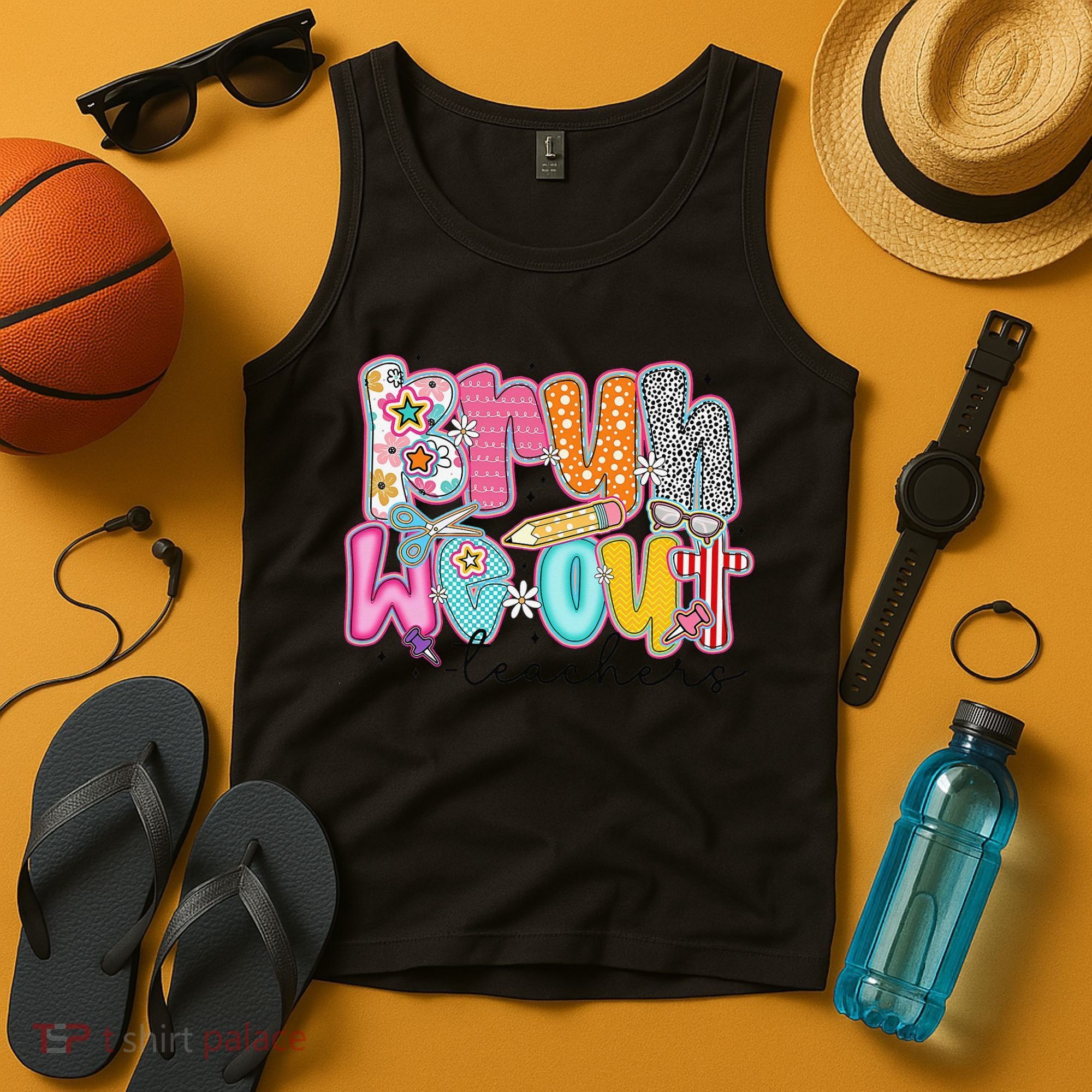 Bruh We Out Teacher Summer Last Dat Of School Teacher Tank Top