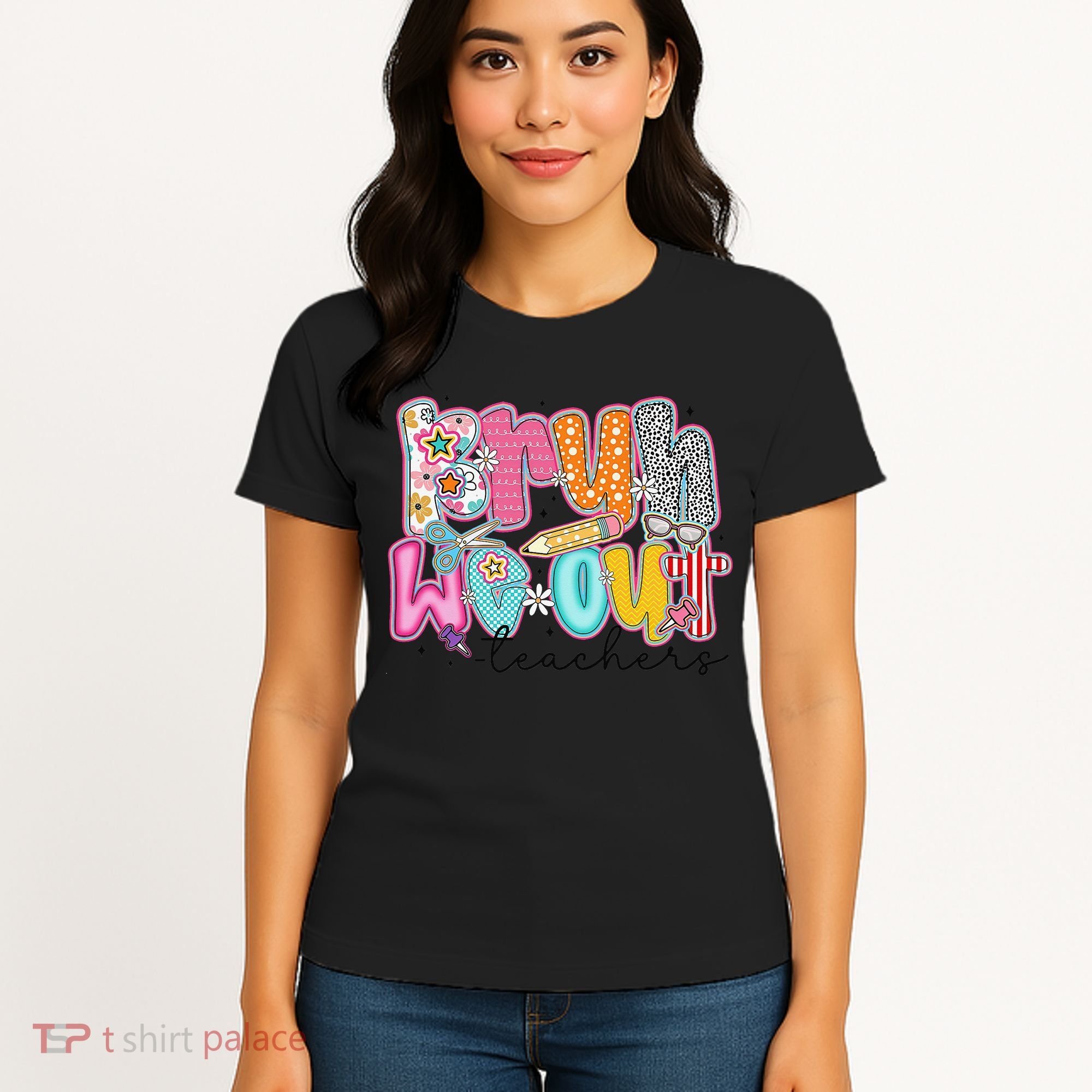 Bruh We Out Teacher Summer Last Dat Of School Teacher Women's T-Shirt