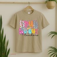 Bruh We Out Teacher Summer Last Dat Of School Teacher T-Shirt thumb 2