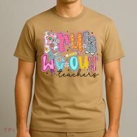 Bruh We Out Teacher Summer Last Dat Of School Teacher T-Shirt thumb 3