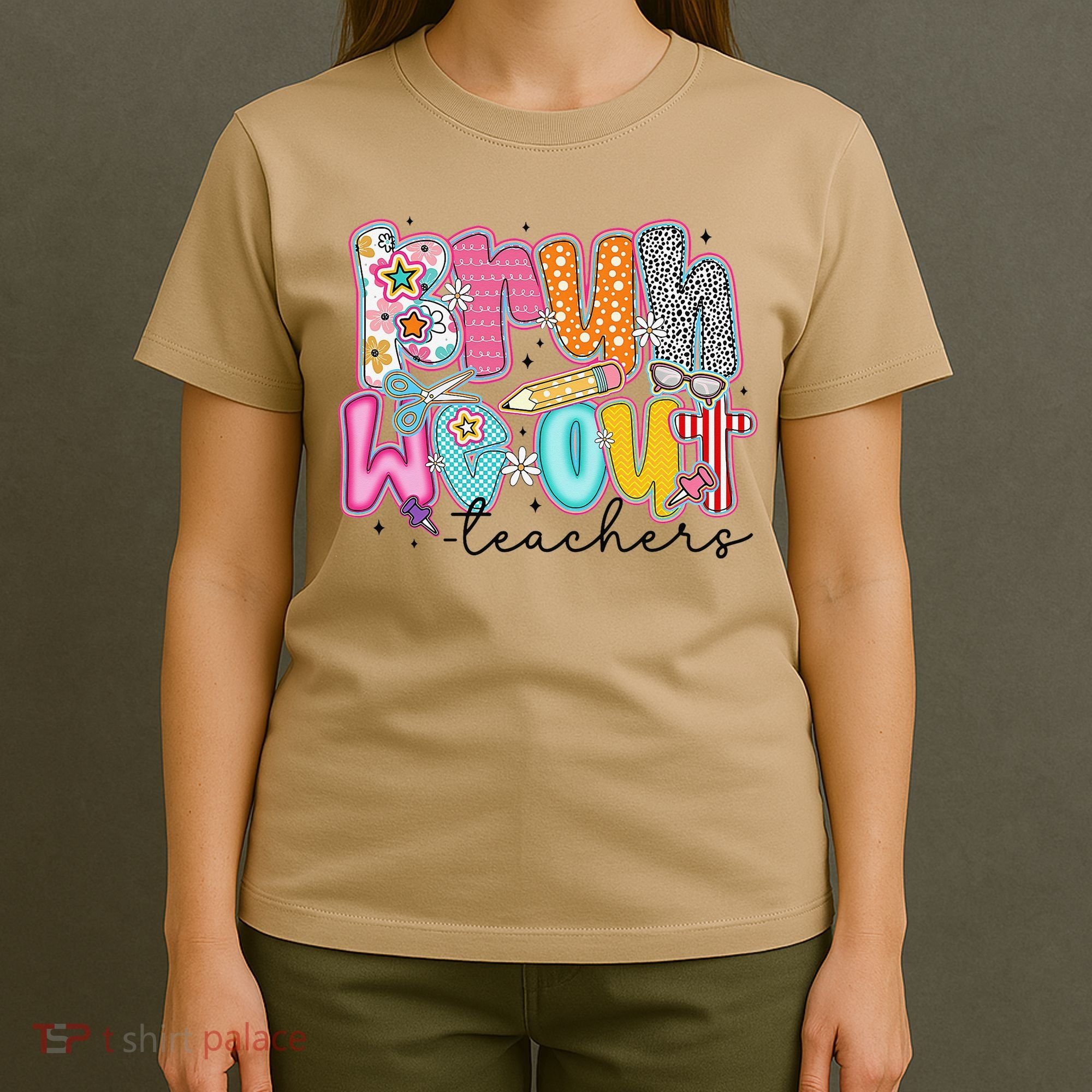 Bruh We Out Teacher Summer Last Dat Of School Teacher T-Shirt