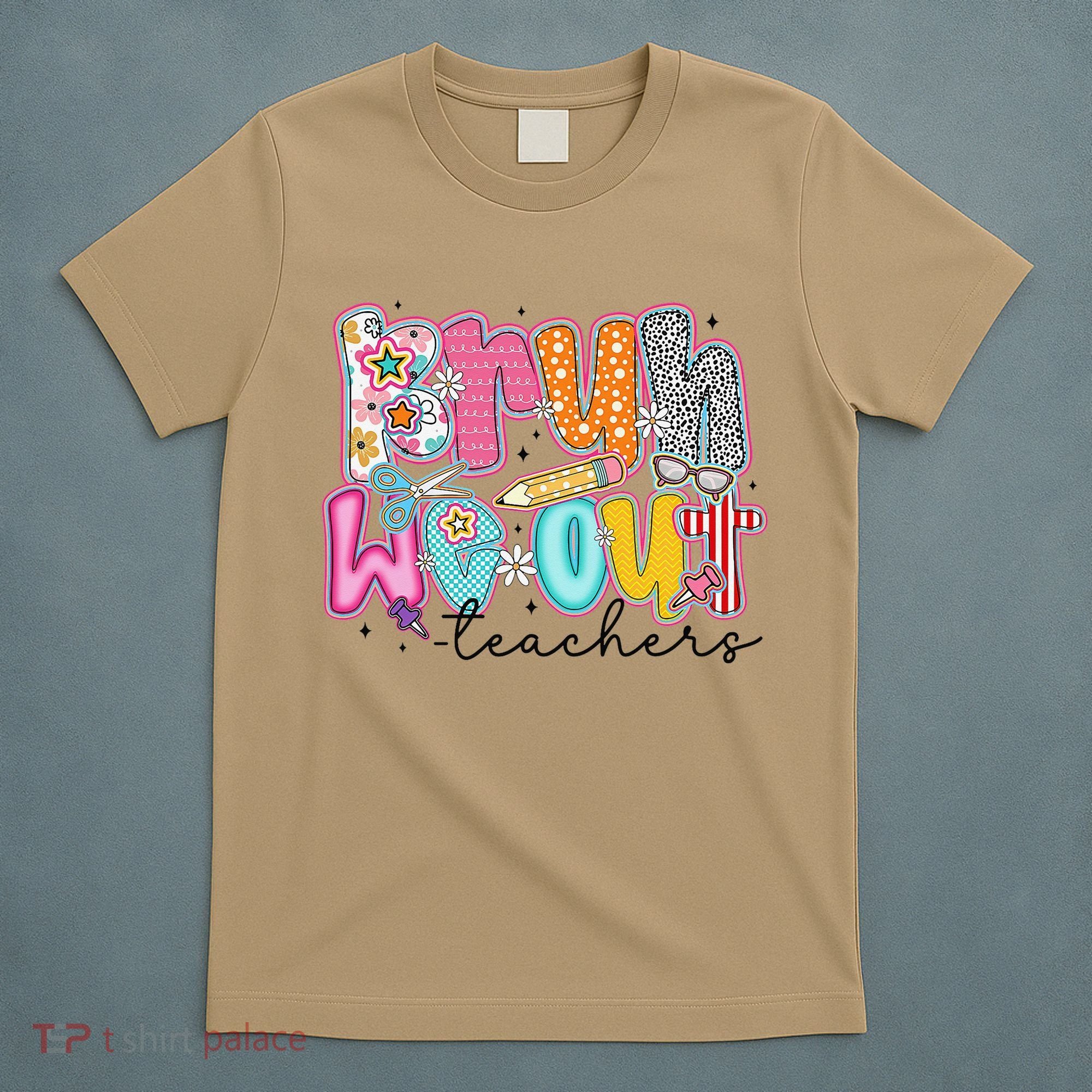 Bruh We Out Teacher Summer Last Dat Of School Teacher T-Shirt