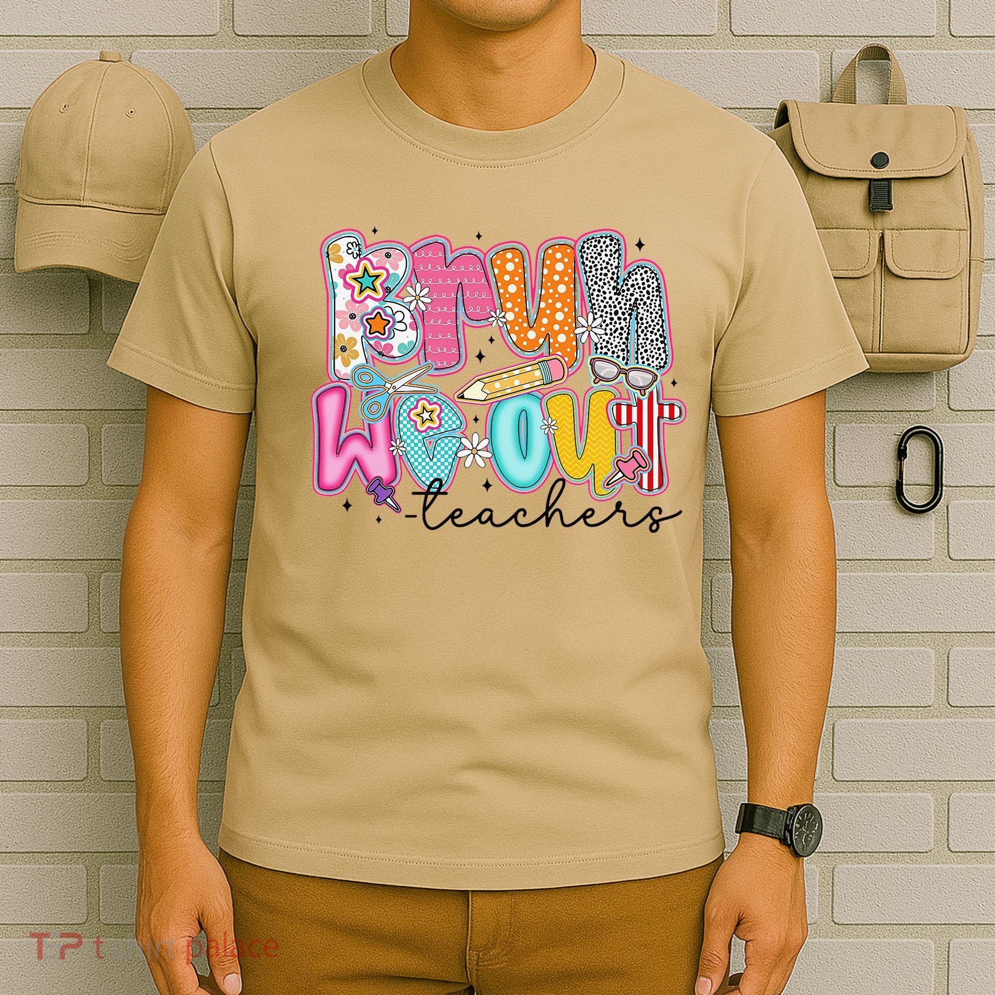 Bruh We Out Teacher Summer Last Dat Of School Teacher T-Shirt