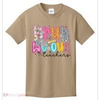Bruh We Out Teacher Summer Last Dat Of School Teacher Kids T-Shirt thumb 0