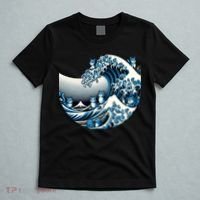 Blue Wave Of Cat Ladies For Kamala Cute Wave Of Blue Cats For Kamala Funny T-Shirt thumb 5