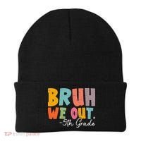 Bruh We Out 5th Grade Last Day Of School Teacher Student Beanie thumb 0