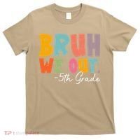 Bruh We Out 5th Grade Last Day Of School Teacher Student T-Shirt thumb 0