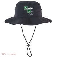 Bruh We Out Teachers Chemistry Periodic Table Element Summer Bucket Hat thumb 0