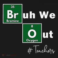 Bruh We Out Teachers Chemistry Periodic Table Element Summer Mousepad thumb 1