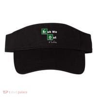 Bruh We Out Teachers Chemistry Periodic Table Element Summer Visor thumb 0