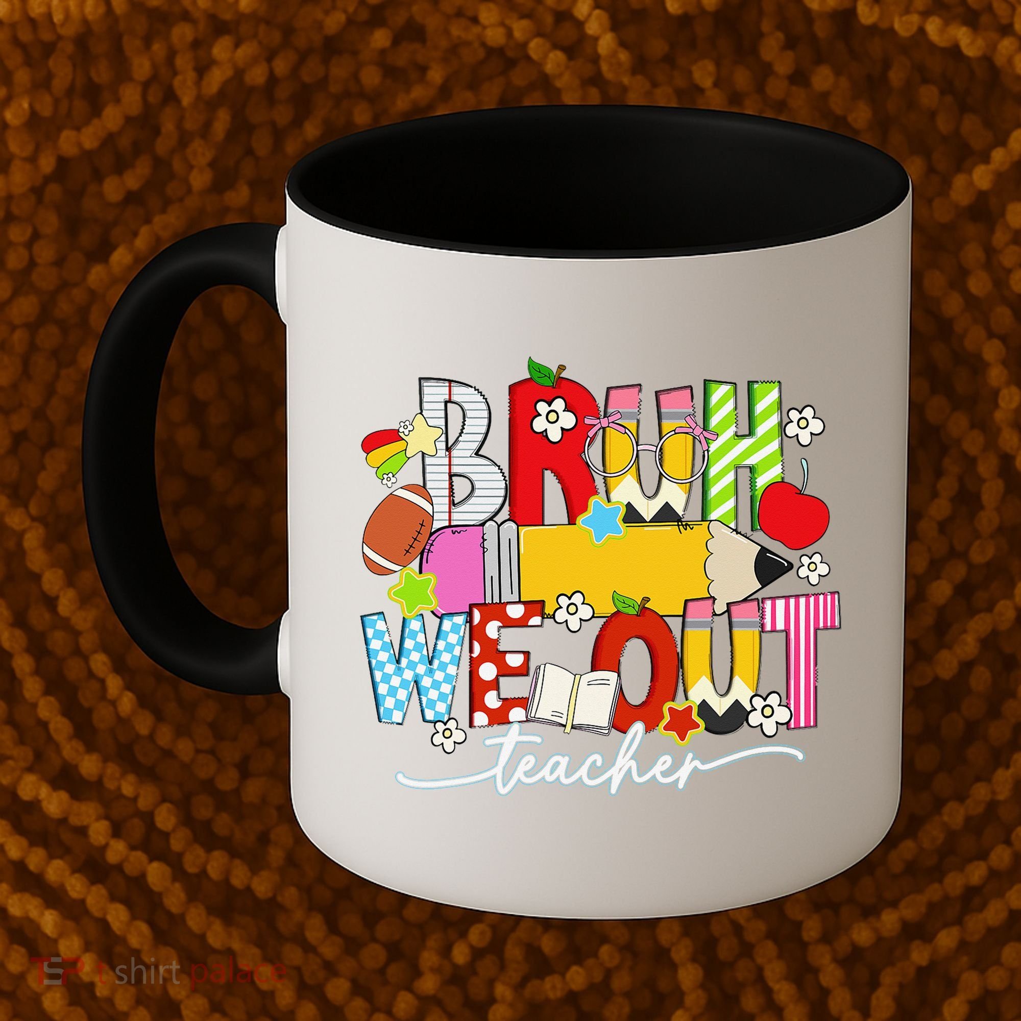 Bruh We Out Teacher Summer Last Dat Of School Coffee Mug
