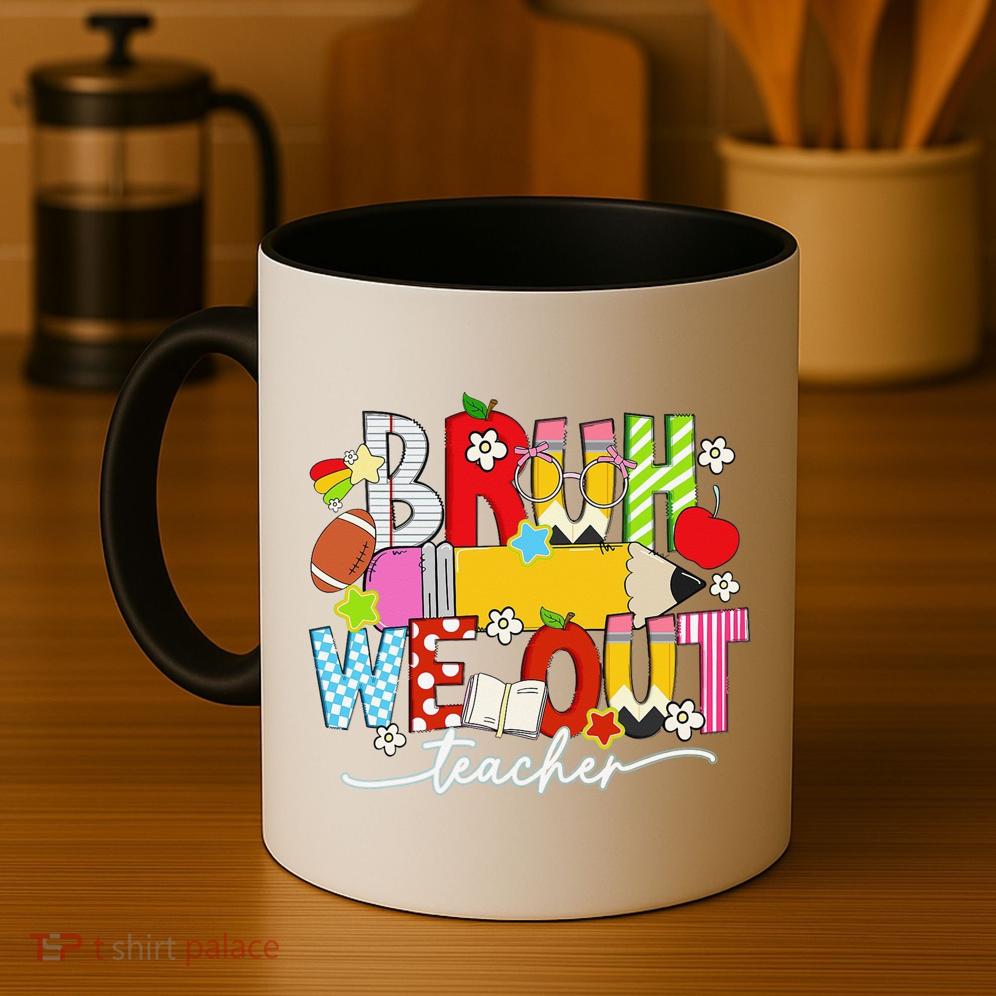 Bruh We Out Teacher Summer Last Dat Of School Coffee Mug