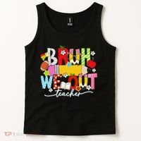 Bruh We Out Teacher Summer Last Dat Of School Tank Top thumb 2
