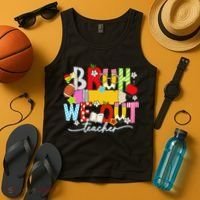Bruh We Out Teacher Summer Last Dat Of School Tank Top thumb 4
