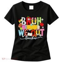 Bruh We Out Teacher Summer Last Dat Of School Women's T-Shirt thumb 0
