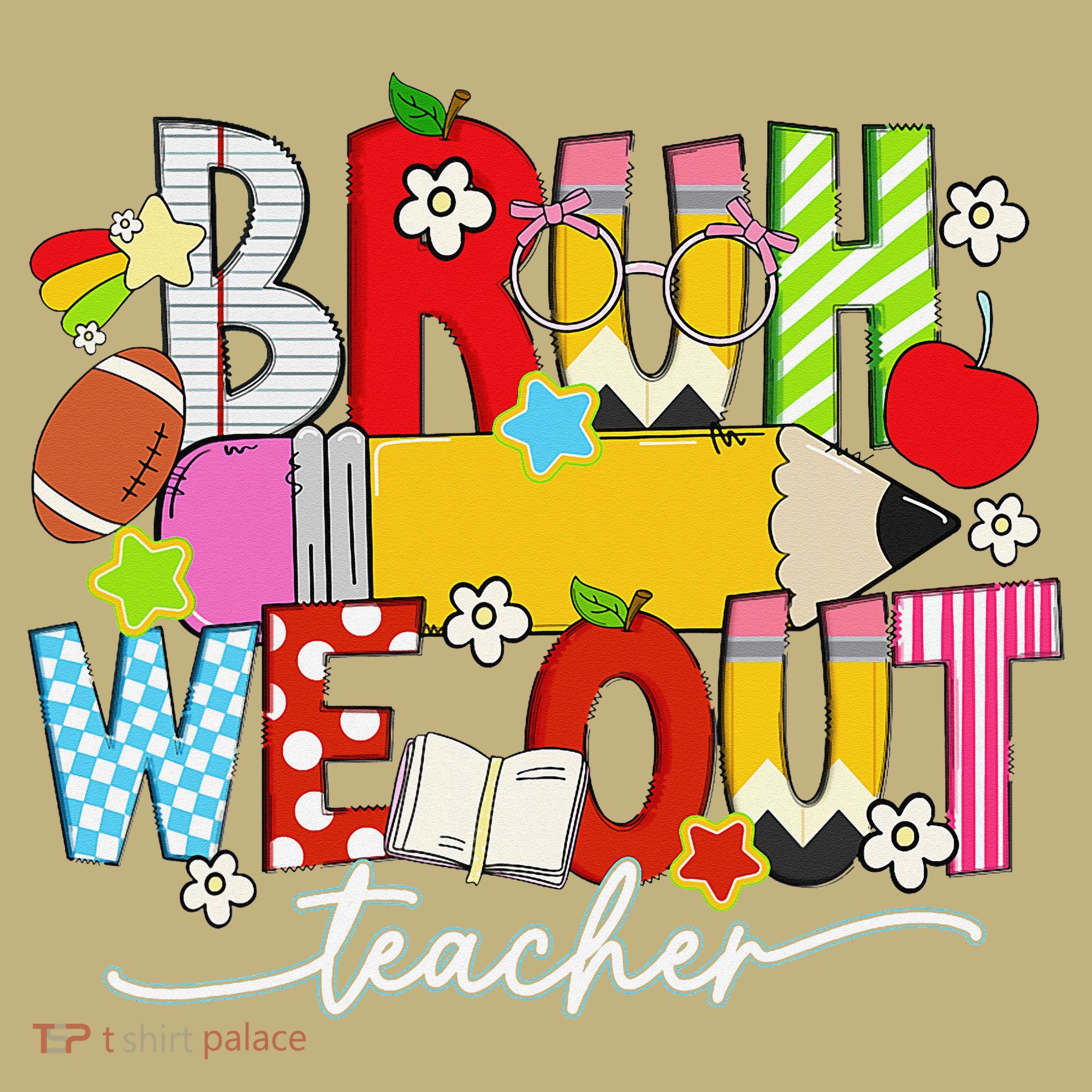 Bruh We Out Teacher Summer Last Dat Of School Hoodie