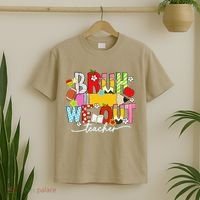 Bruh We Out Teacher Summer Last Dat Of School T-Shirt thumb 2