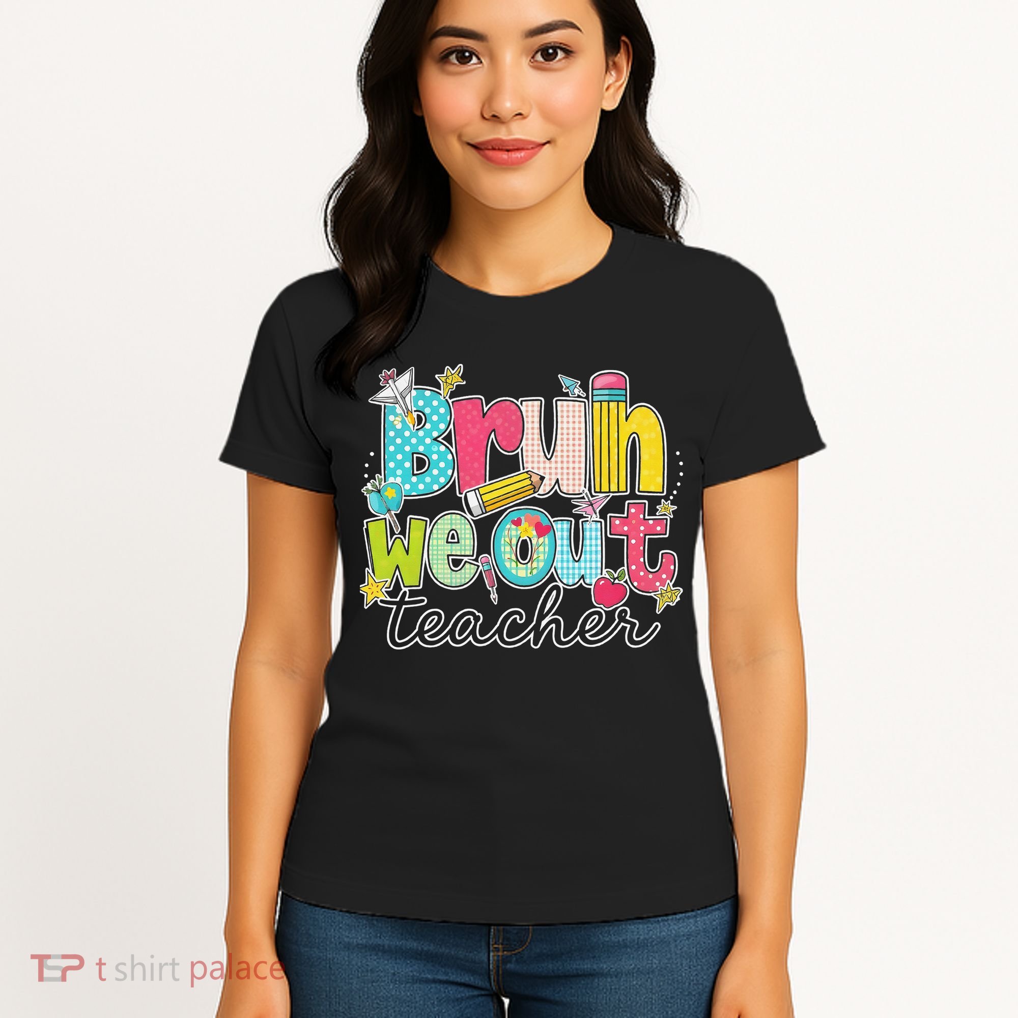 Bruh We Out Teachers End Of School Year Teacher Summer Women's T-Shirt