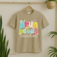 Bruh We Out Teachers End Of School Year Teacher Summer T-Shirt thumb 2