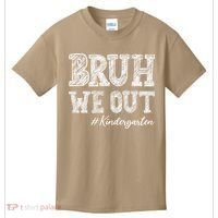 Bruh We Out Kindergarten Graduation Kindergarten Teachers Kids T-Shirt thumb 0