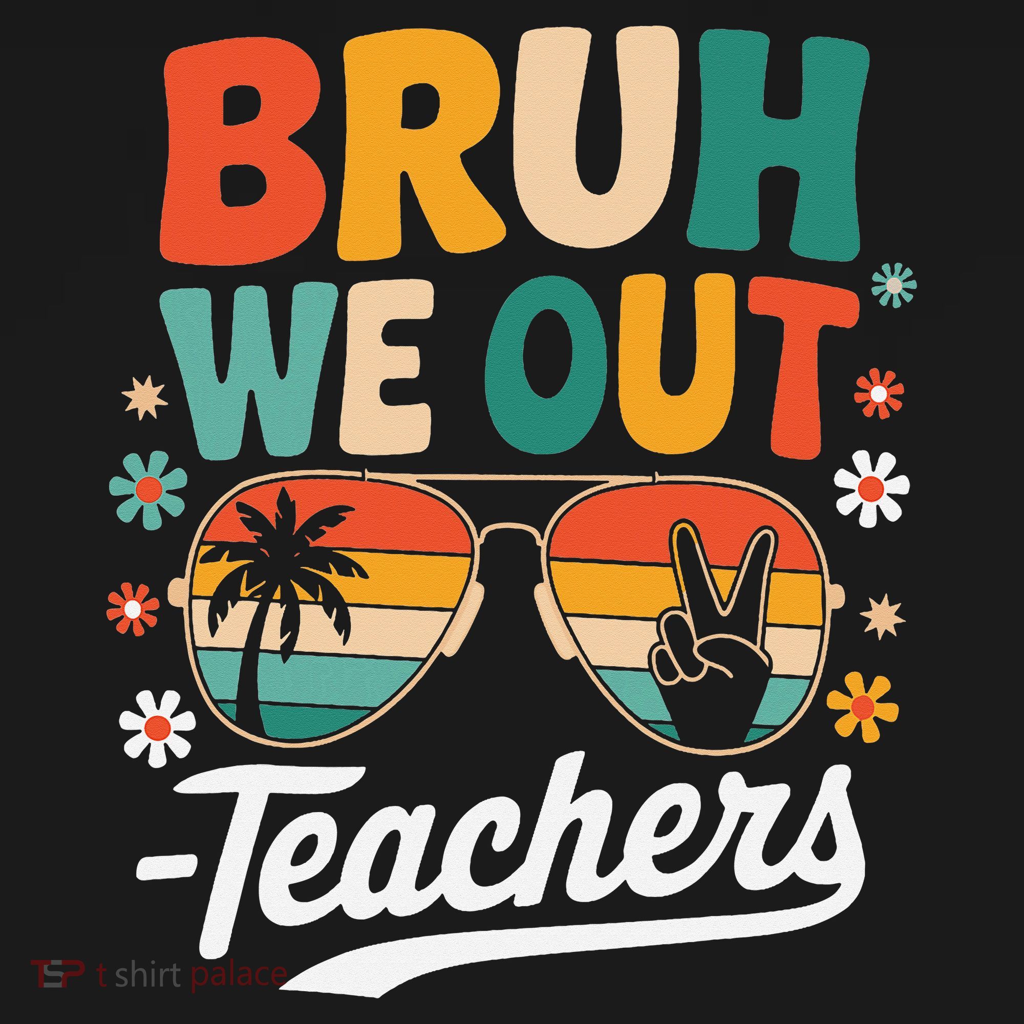 Bruh We Out Last Day Of School Funny Teacher Women's Tank Top