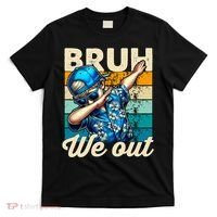 Bruh We Out Dabbing Boy Happy Last Day Of School T-Shirt thumb 0