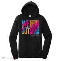 Bruh We Out Teachers Admit It You'll Low Key Miss Me Bruh Women's Hoodie thumb 0