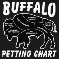 Buffalo Wildlife Petting Chart for Bison Lovers USA-Made Doggie Bandana thumb 2