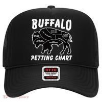 Buffalo Wildlife Petting Chart for Bison Lovers Hat thumb 0