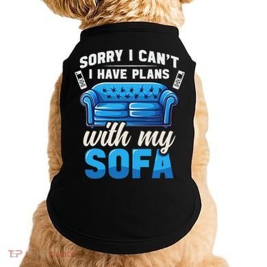 Binge Watching Plans With My Sofa Watching Tv Series Doggie Tank