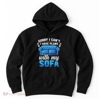 Binge Watching Plans With My Sofa Watching Tv Series Hoodie thumb 0
