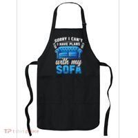 Binge Watching Plans With My Sofa Watching Tv Series Apron thumb 0