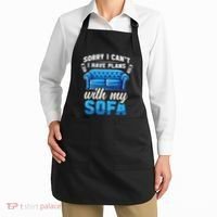 Binge Watching Plans With My Sofa Watching Tv Series Apron thumb 2