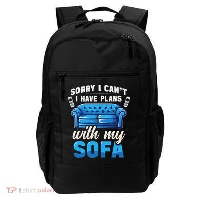Binge Watching Plans With My Sofa Watching Tv Series Backpack