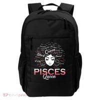 Black Wo Pisces Queen March Birthday Backpack thumb 0