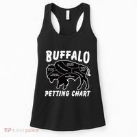 Buffalo Wildlife Petting Chart Women's Tank Top thumb 0