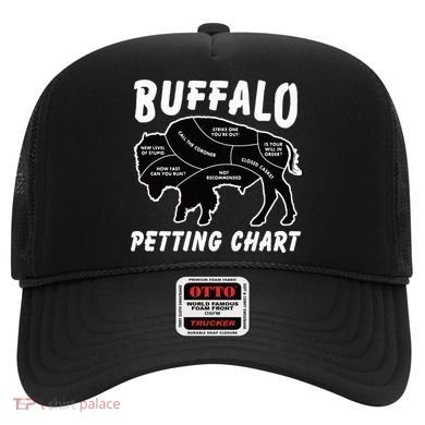 Buffalo Wildlife Petting Chart Hat