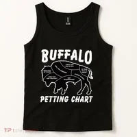 Buffalo Wildlife Petting Chart Tank Top thumb 2
