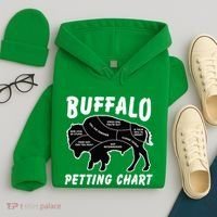 Buffalo Wildlife Petting Chart Hoodie thumb 4